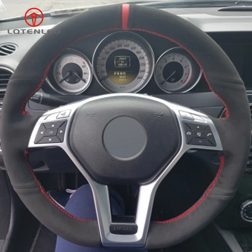 LQTENLEO Black Suede Car Steering Wheel Cover for Mercedes-Benz A-Class 2013-2015 CLA-Class 2013 2014 C-Class 2013 2014
LQTENLEO Black Suede Car Steering Wheel Cover for Mercedes-Benz A-Class 2013-2015 CLA-Class 2013 2014 C-Class 2013 2014