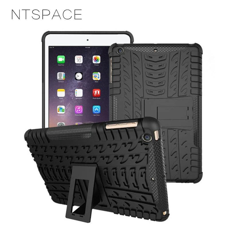 NTSPASE Luxury Tire Dual Layer Silicone Shockproof Cover for Apple iPad Pro 9.7 inch 2017 Heavy Duty Armor Stand Holder Case
NTSPASE Luxury Tire Dual Layer Silicone Shockproof Cover for Apple iPad Pro 9.7 inch 2017 Heavy Duty Armor Stand Holder Case