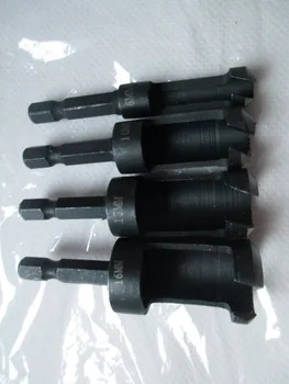 4-Piece Woodworking Plug Cutter Quick Change Steel 1/4 Hex Shank 6mm 10mm 13mm 16mm Carpenter Wood Worker Drill Bit Hole Cutters
4-Piece Woodworking Plug Cutter Quick Change Steel 1/4 Hex Shank 6mm 10mm 13mm 16mm Carpenter Wood Worker Drill Bit Hole Cutters
