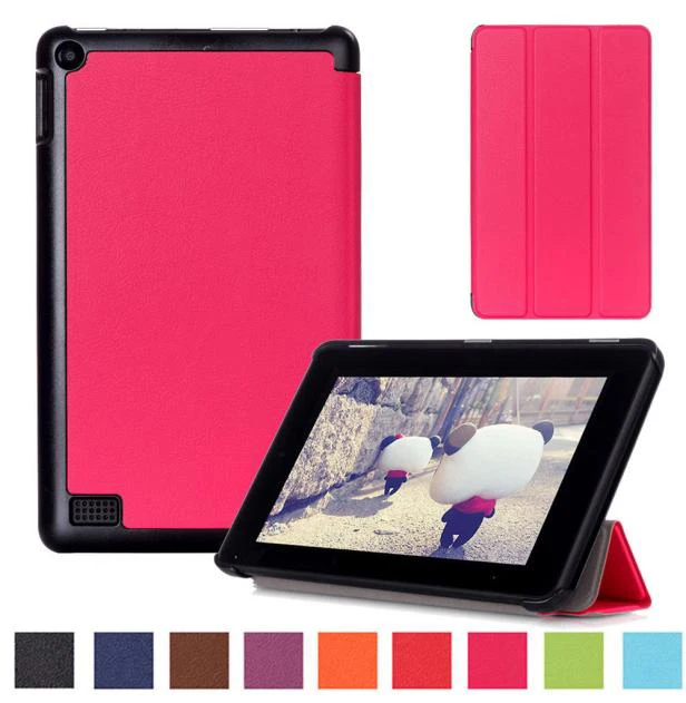 New Tablet Tri-Fold Leather Magnetic Stand Case Cover Protect for Amazon Kindle Fire 7 inch 2015 20M Drop Shipping
New Tablet Tri-Fold Leather Magnetic Stand Case Cover Protect for Amazon Kindle Fire 7 inch 2015 20M Drop Shipping