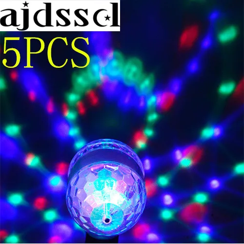 5PC SRGB Led Bulb Stage Light Party Dance E27 85-265V Lamps Magic Auto Rotating DJDisco Christmas Light Colorful lamp KTV Bar
5PC SRGB Led Bulb Stage Light Party Dance E27 85-265V Lamps Magic Auto Rotating DJDisco Christmas Light Colorful lamp KTV Bar