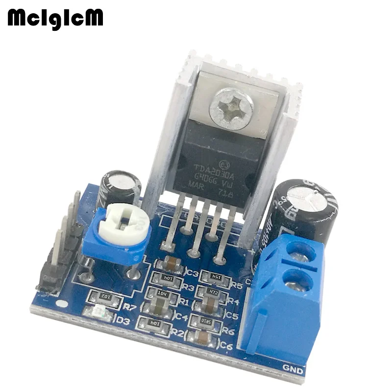 MCIGICM 6-12V Single Power Supply TDA2030A Audio Amplifier Board Module Hot sale
MCIGICM 6-12V Single Power Supply TDA2030A Audio Amplifier Board Module Hot sale
