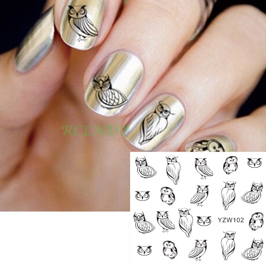 Water sticker for nail art all decorations sliders owl rose adhesive design decals manicure lacquer foil accessoires polish
Water sticker for nail art all decorations sliders owl rose adhesive design decals manicure lacquer foil accessoires polish