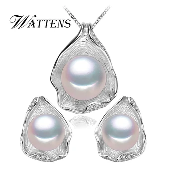 Freshwater Pearl Jewelry ,pearl pendant Jewelry Sets for Women Pearl Necklace/Earring Wedding Jewelry Set , Shell pendant design 
Freshwater Pearl Jewelry ,pearl pendant Jewelry Sets for Women Pearl Necklace/Earring Wedding Jewelry Set , Shell pendant design