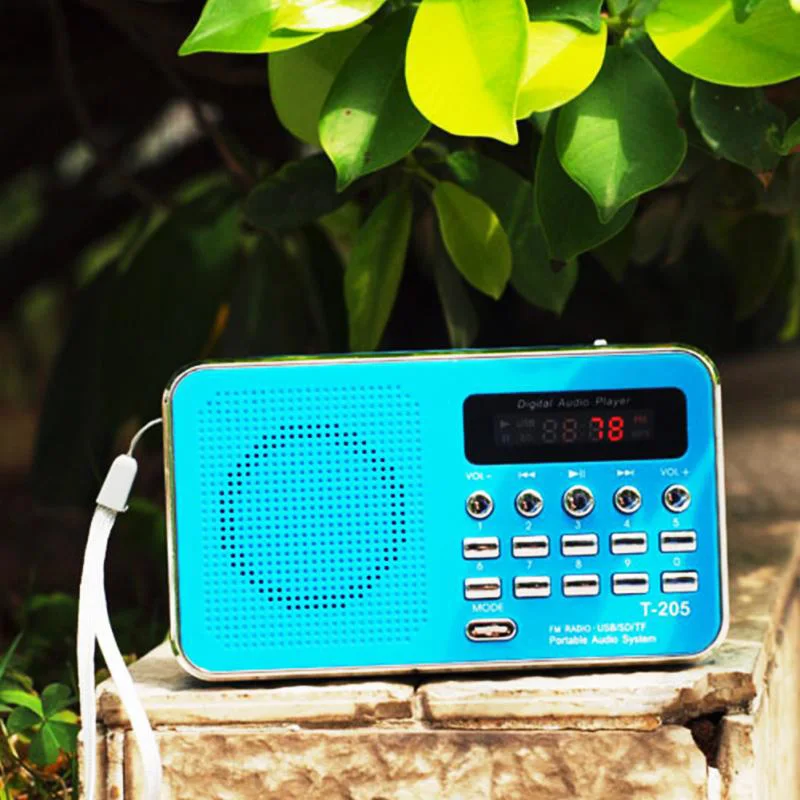 New Mini Digital Audio FM Radio Speaker Support TF Card MP3 Music Player Loudspeaker DOM668
New Mini Digital Audio FM Radio Speaker Support TF Card MP3 Music Player Loudspeaker DOM668