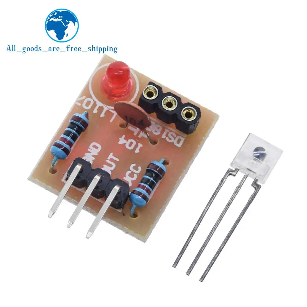 TZT Laser Sensor Module non-modulator Tube Laser Receiver Module DIY For arduino
TZT Laser Sensor Module non-modulator Tube Laser Receiver Module DIY For arduino