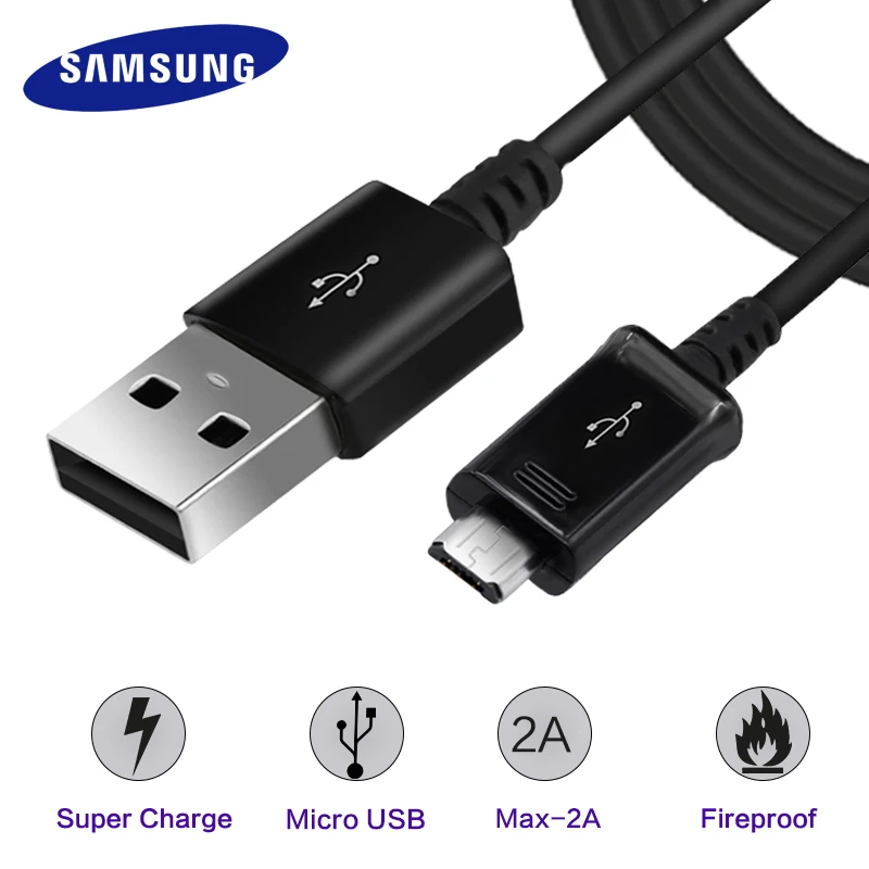Samsung Micro USB Cable S6 S7 edge Original Note 4 5 S6edge S7edge J3 J5 J7 fast charger adapter charging 1.5m 2A usb cable date
Samsung Micro USB Cable S6 S7 edge Original Note 4 5 S6edge S7edge J3 J5 J7 fast charger adapter charging 1.5m 2A usb cable date
