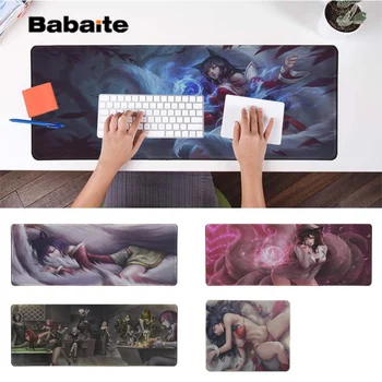 Babaite Boy Gift Pad League of Legends Ahri Locking Edge Mouse Pad Game Free Shipping Large Mouse Pad Keyboards Mat
Babaite Boy Gift Pad League of Legends Ahri Locking Edge Mouse Pad Game Free Shipping Large Mouse Pad Keyboards Mat