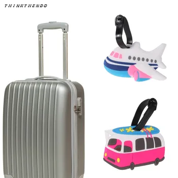 THINKTHENDO Fashion New Men Women Cartoon Label Strap Suitcase Name Address Tel Tags for Travel Luggage Tag High Quality
THINKTHENDO Fashion New Men Women Cartoon Label Strap Suitcase Name Address Tel Tags for Travel Luggage Tag High Quality