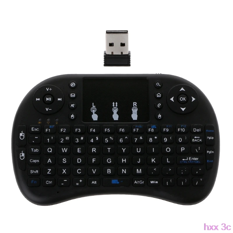New English 2.4GHz Wireless i8 Keyboard Touchpad Fly Air Mouse For Android TV PS3
New English 2.4GHz Wireless i8 Keyboard Touchpad Fly Air Mouse For Android TV PS3