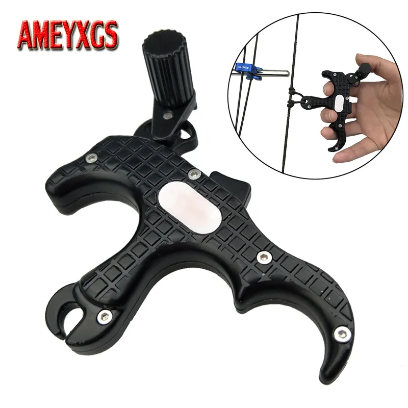1pc Archery Compound Bow Release Aid Outdoor Hunting Shooting Sports Accessories 3 Finger Automatic Caliper Release
1pc Archery Compound Bow Release Aid Outdoor Hunting Shooting Sports Accessories 3 Finger Automatic Caliper Release
