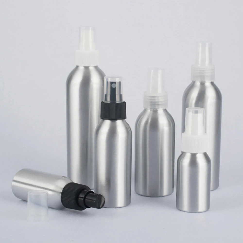

High quality mist sprayer bottle 120ml, 4 OZ cosmetic bottle packaging aluminium for perfume