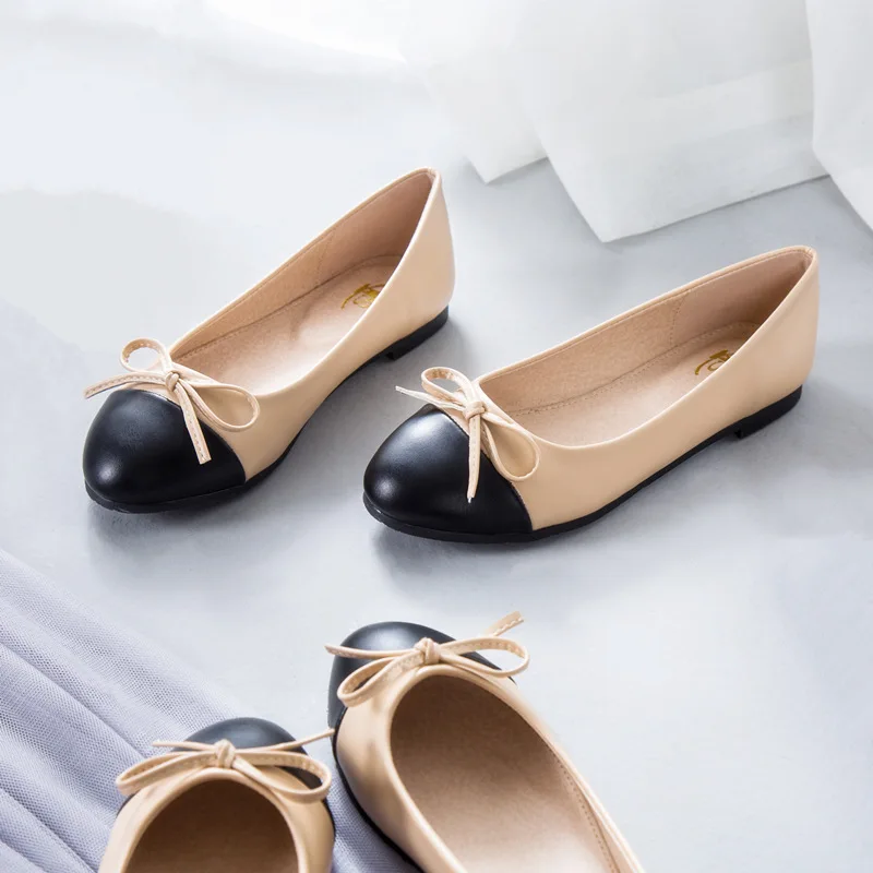 Moccasins Women korean ballet flat single shoes pregnant mixed color grandma espadrilles shoes bowtied slip on loafers round toe
Moccasins Women korean ballet flat single shoes pregnant mixed color grandma espadrilles shoes bowtied slip on loafers round toe