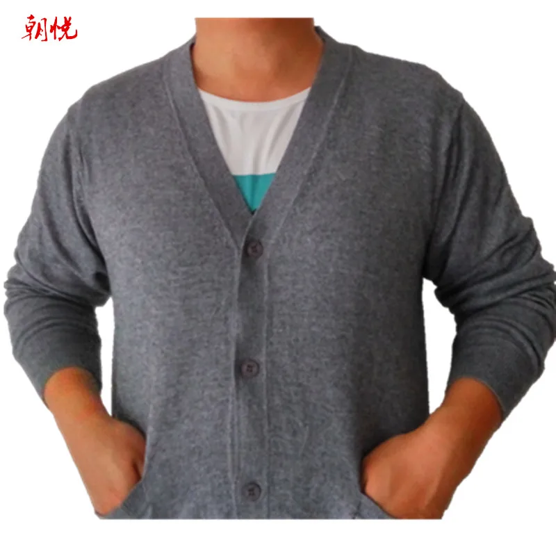 Spring And Autumn 2017 New Men's V-Neck Knitted Cardigan Sweater Slim Thin Sweater Large Size Wool Outerwear Genuine Men
Spring And Autumn 2017 New Men's V-Neck Knitted Cardigan Sweater Slim Thin Sweater Large Size Wool Outerwear Genuine Men