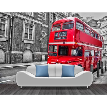 Vintage Wall Papers Stickers Street Red Bus Photo Wallpaper Mural Carta Da Parati 3D Home Decor Self Adhesive Vinyl/Silk Wallpap
Vintage Wall Papers Stickers Street Red Bus Photo Wallpaper Mural Carta Da Parati 3D Home Decor Self Adhesive Vinyl/Silk Wallpap