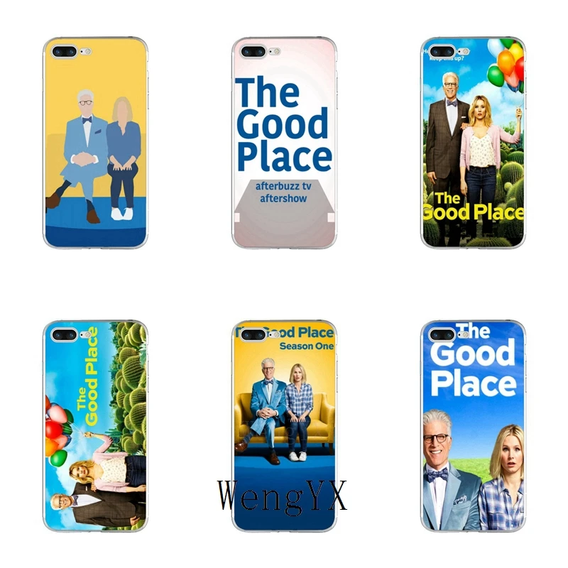 

WengYX tv series show The Good Place poster silicone Soft phone case For Huawei P7 P8 P9 P10 P20 pro Lite plus P Smart Mini 2017