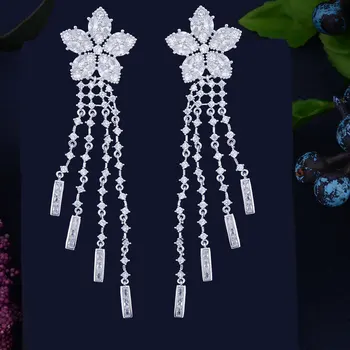 GODKI 84mm Luxury Boom Flower Tassel Drop Full Cubic Zirconia Engagement Wedding Party Nightclub Earring Dressing Jewelry
GODKI 84mm Luxury Boom Flower Tassel Drop Full Cubic Zirconia Engagement Wedding Party Nightclub Earring Dressing Jewelry