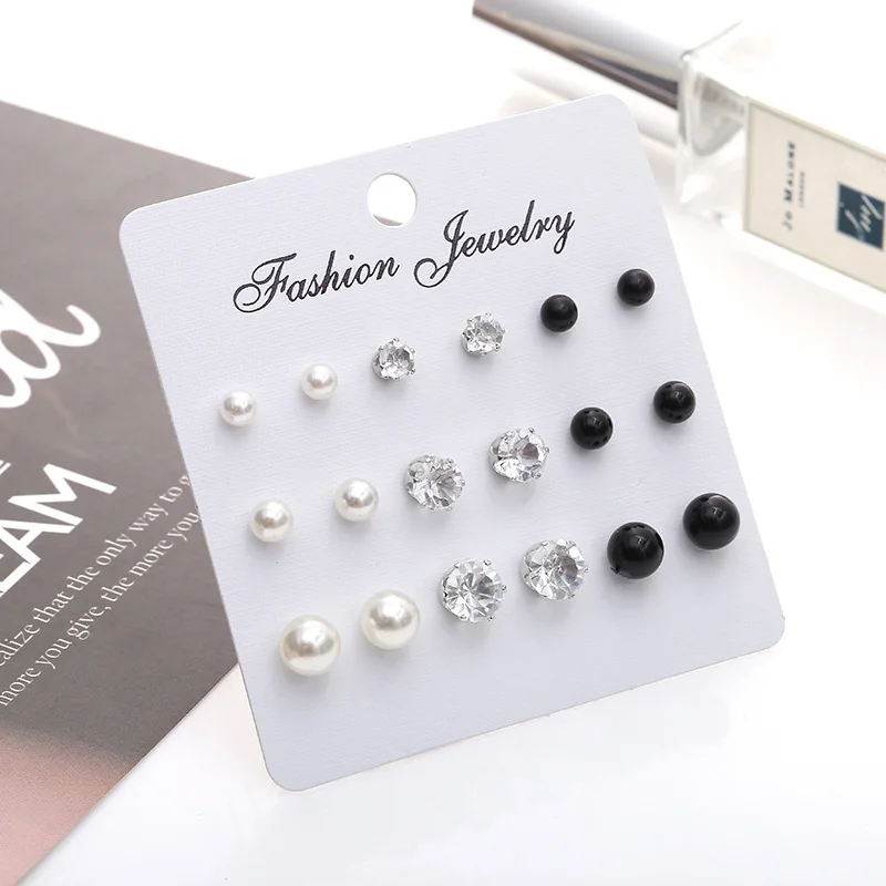 2019 Real Round Oorbellen Pendientes For The European And American Hot Style Earring Pearl Set Auger Earpins Earrings Suit
2019 Real Round Oorbellen Pendientes For The European And American Hot Style Earring Pearl Set Auger Earpins Earrings Suit