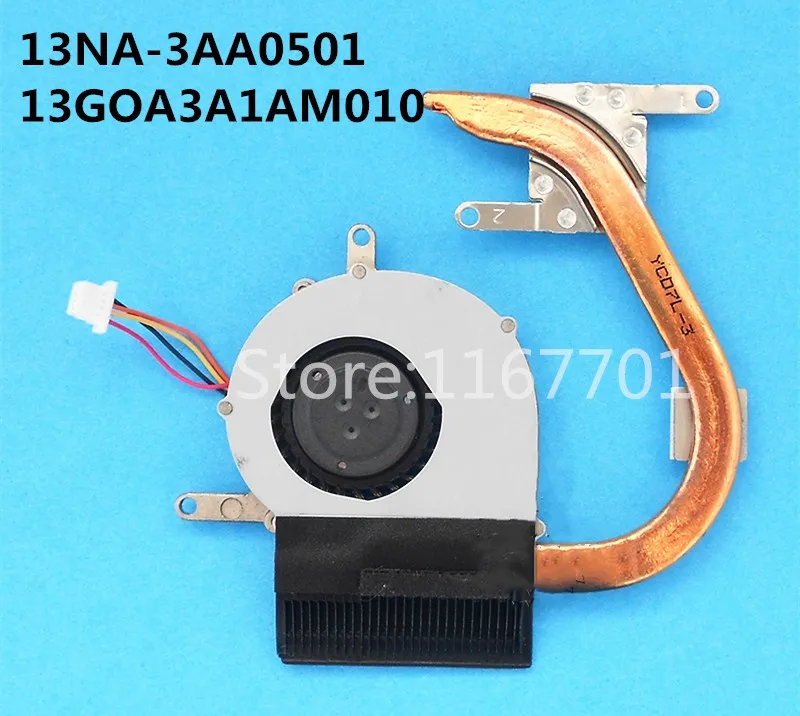 New Laptop/Notebook CPU Cooling Radiator heatsink&fan for Asus EEE PC 1015 1015B 1015PN 1015T 13NA-3AA0501 13GOA3A1AM010
New Laptop/Notebook CPU Cooling Radiator heatsink&fan for Asus EEE PC 1015 1015B 1015PN 1015T 13NA-3AA0501 13GOA3A1AM010