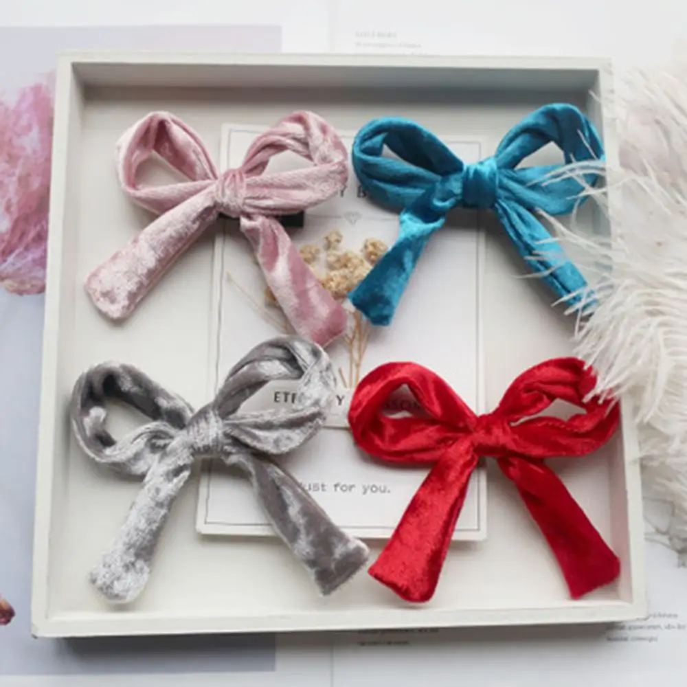 2019 New Korean High-end Velvet Bow Children's Hairpin Ladies Temperament Baby Bangs Clip Side Clip Ladies Hair Accessories
2019 New Korean High-end Velvet Bow Children's Hairpin Ladies Temperament Baby Bangs Clip Side Clip Ladies Hair Accessories