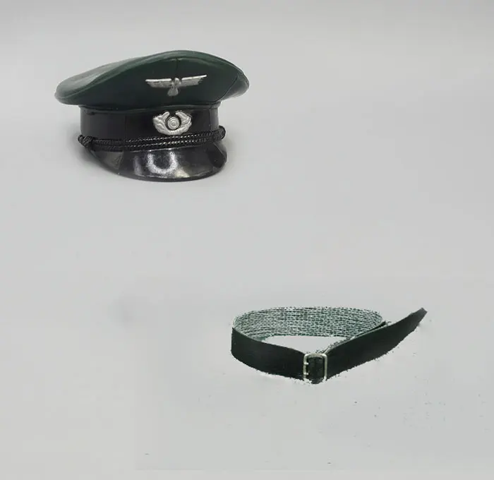 Officer's Cap Metal Buckle Leather Belt 1/6 Military Scale Model Accessories World War II German Officer's Accessories Model
Officer's Cap Metal Buckle Leather Belt 1/6 Military Scale Model Accessories World War II German Officer's Accessories Model