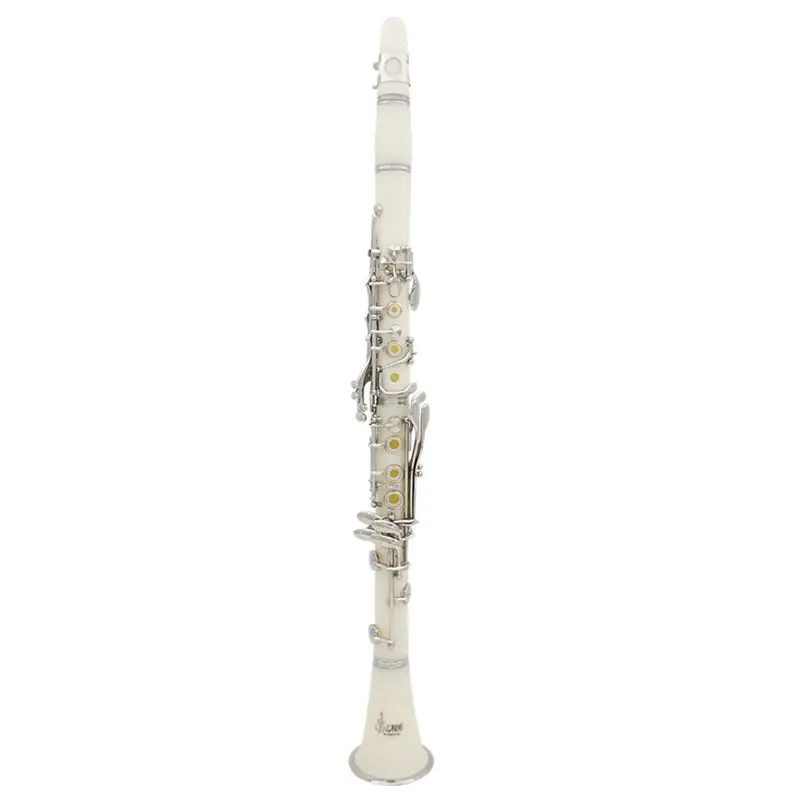 SLADE Clarinet ABS 17 Key bB Flat Soprano Binocular Clarinet with Cork Grease Cleaning Cloth Gloves 10 Reeds Screwdriver Reed
SLADE Clarinet ABS 17 Key bB Flat Soprano Binocular Clarinet with Cork Grease Cleaning Cloth Gloves 10 Reeds Screwdriver Reed