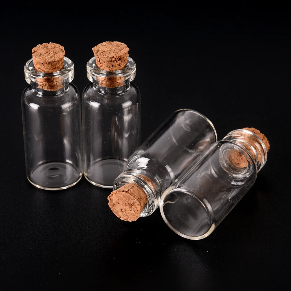 10PCS Small Wish Bottle Tiny Clear Empty Wishing Mini Glass Message Vial With Cork Stopper Containers Bottle
10PCS Small Wish Bottle Tiny Clear Empty Wishing Mini Glass Message Vial With Cork Stopper Containers Bottle