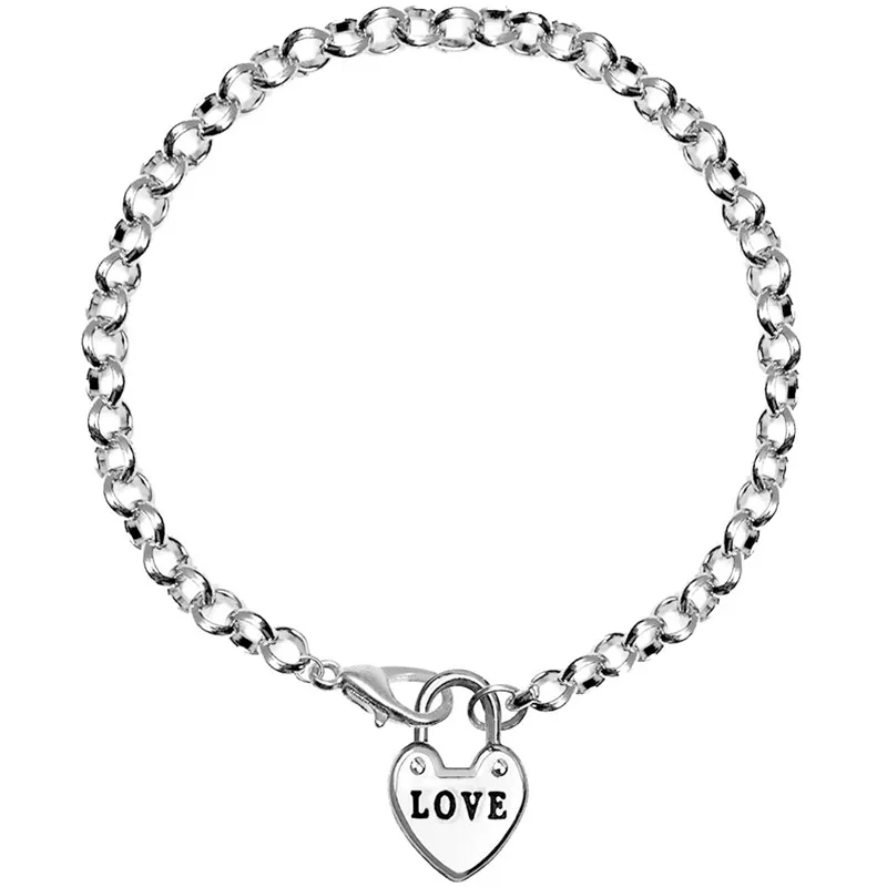 Tiny Love Heart Tag Charm Bracelets Femme Silver Chain Link Bracelet For Women Dainty Tiffan Jewelry Bridesmaid Gifts 2018
Tiny Love Heart Tag Charm Bracelets Femme Silver Chain Link Bracelet For Women Dainty Tiffan Jewelry Bridesmaid Gifts 2018