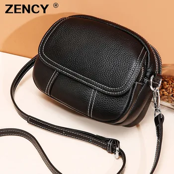 ZENCY Popular Summer Small Bag 100% Genuine Cow Leather Women Ladies Cross Body Messenger Shoulder Bags Female Handbag Purse
ZENCY Popular Summer Small Bag 100% Genuine Cow Leather Women Ladies Cross Body Messenger Shoulder Bags Female Handbag Purse