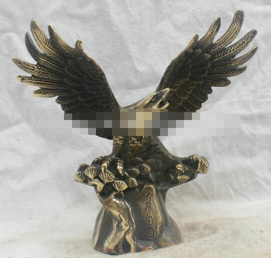 Chinese China Folk Culture Handmade Brass Bronze Statue Lucky Eagle Sculpture decoration bronze factory outlets
Chinese China Folk Culture Handmade Brass Bronze Statue Lucky Eagle Sculpture decoration bronze factory outlets