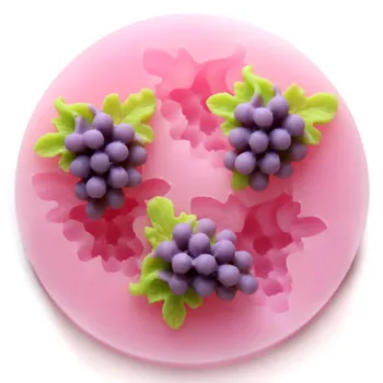 Silicone Mold Three Hole Grape Fondant Mold DIY Baking Tools Lace Sugar Cake Decoration Silica Gel Moulds Silicone Rubber PRZY
Silicone Mold Three Hole Grape Fondant Mold DIY Baking Tools Lace Sugar Cake Decoration Silica Gel Moulds Silicone Rubber PRZY