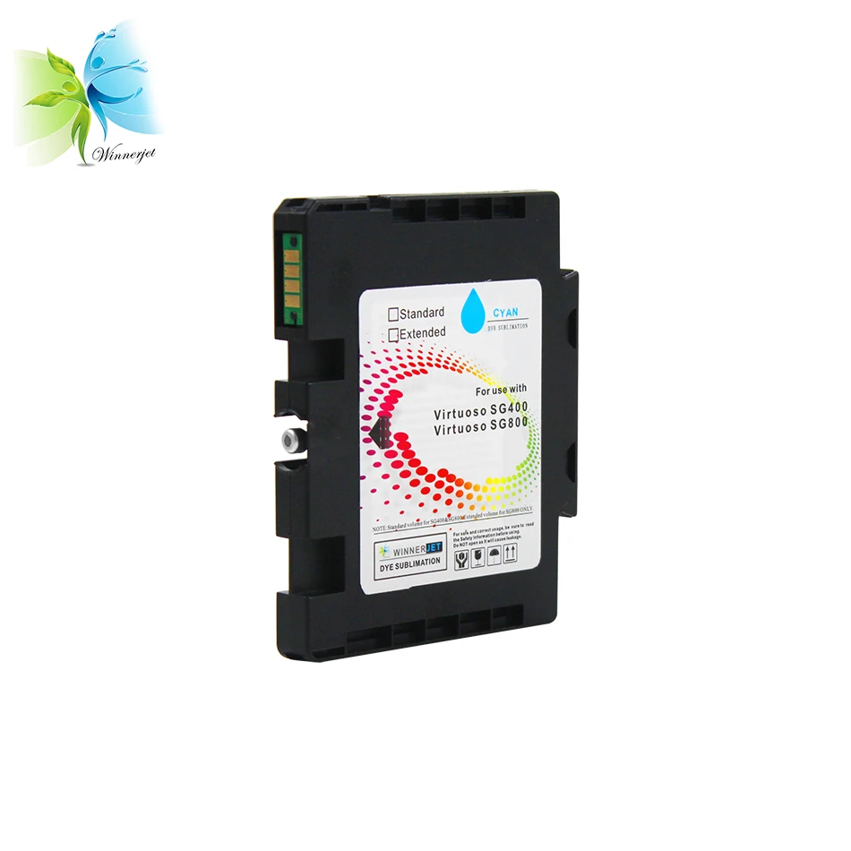 WINNERJET 2sets/lot Compatible Ink Cartridge For Sawgrass SG800 Printer with One Time Use Chip Full of Sublimation Ink
WINNERJET 2sets/lot Compatible Ink Cartridge For Sawgrass SG800 Printer with One Time Use Chip Full of Sublimation Ink