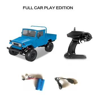 Front LED Light 4-Wheel Drive 1:12 4WD RC Military Off-road Military Rock Crawler 2.4GHz Up To 15KM/h ABS Metal 40AP03 
Front LED Light 4-Wheel Drive 1:12 4WD RC Military Off-road Military Rock Crawler 2.4GHz Up To 15KM/h ABS Metal 40AP03