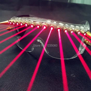 Hot Sale Red laser glasses transparent money rivets red laser glasses DJ evening glow glasses laser show equipment Free Shipping
Hot Sale Red laser glasses transparent money rivets red laser glasses DJ evening glow glasses laser show equipment Free Shipping