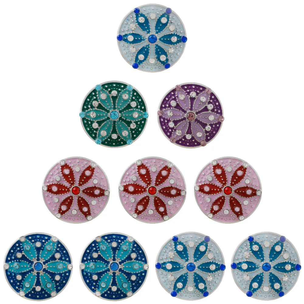 10pcs/lot New Snap Jewelry MIX Beautiful Flower 18mm Snap Buttons Rhinestone Charm Button Fit Snap Bracelets Bangles for women
10pcs/lot New Snap Jewelry MIX Beautiful Flower 18mm Snap Buttons Rhinestone Charm Button Fit Snap Bracelets Bangles for women