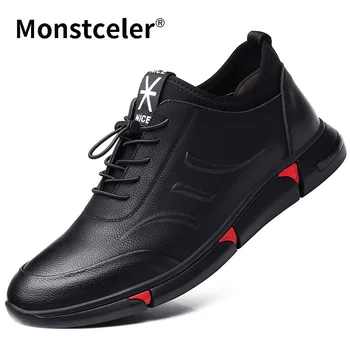 2019 New Leather Shoes Men's Casual Shoes Soft Bottom Wear-Resistant Sneaker Shoes Fashion Mocassin Homme Loafer Shoes M6305
2019 New Leather Shoes Men's Casual Shoes Soft Bottom Wear-Resistant Sneaker Shoes Fashion Mocassin Homme Loafer Shoes M6305