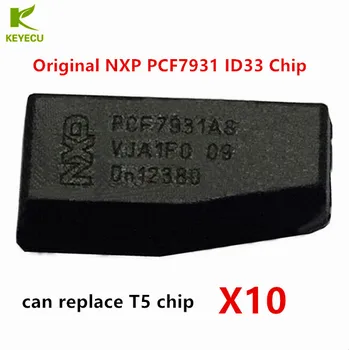 KEYECU 10PCS Original NXP PCF7931 ID33 Car Transponder Chip can Replace T5 chip for Clone Nissan Opel Citron V*W ID33 Chip
KEYECU 10PCS Original NXP PCF7931 ID33 Car Transponder Chip can Replace T5 chip for Clone Nissan Opel Citron V*W ID33 Chip