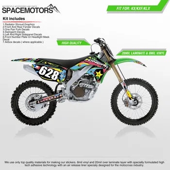 MX 3M vinyl wrap for motorcycle KX KLX KXF F 85 100 250 450 cc 04-16 year Motocross Enduro Dirt bike FMX
MX 3M vinyl wrap for motorcycle KX KLX KXF F 85 100 250 450 cc 04-16 year Motocross Enduro Dirt bike FMX