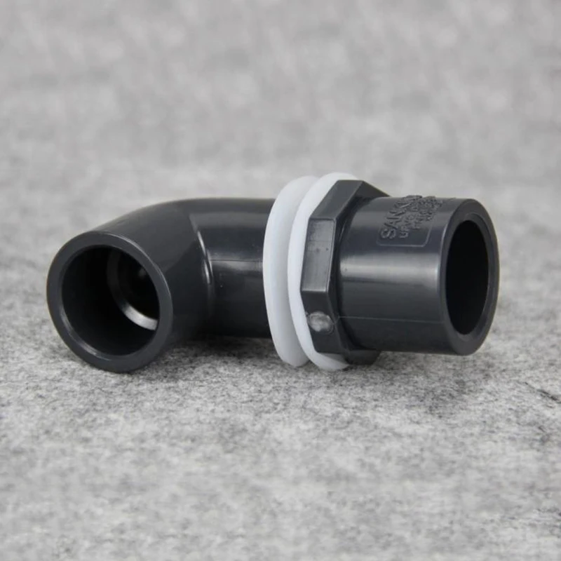 25mm Inner Diameter 90 Degree Elbow PVC Inlet Outlet Fitting Joint Head Pipe Fitting Connector For Aquarium Fish Water Tank
25mm Inner Diameter 90 Degree Elbow PVC Inlet Outlet Fitting Joint Head Pipe Fitting Connector For Aquarium Fish Water Tank