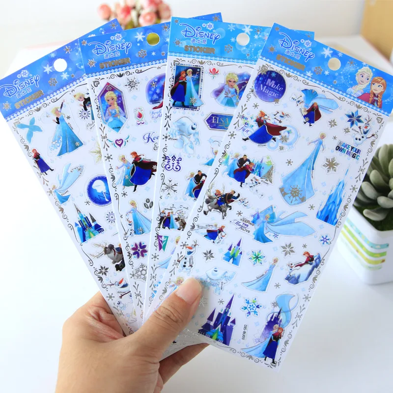 Disney girl toys Frozen princess anime sticker pvc stickers children cartoon diy mobile phone album sticker toys for girl
Disney girl toys Frozen princess anime sticker pvc stickers children cartoon diy mobile phone album sticker toys for girl
