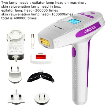 Laser Epilator Lescolton IPL Laser Hair Removal Machine 400000 Hair Removal Permanent Bikini Trimmer Electric depilador laser
Laser Epilator Lescolton IPL Laser Hair Removal Machine 400000 Hair Removal Permanent Bikini Trimmer Electric depilador laser