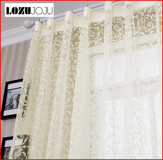 LOZUJOJU Fashion curtain quality finished product sheer curtain tulle panel free shipping
LOZUJOJU Fashion curtain quality finished product sheer curtain tulle panel free shipping