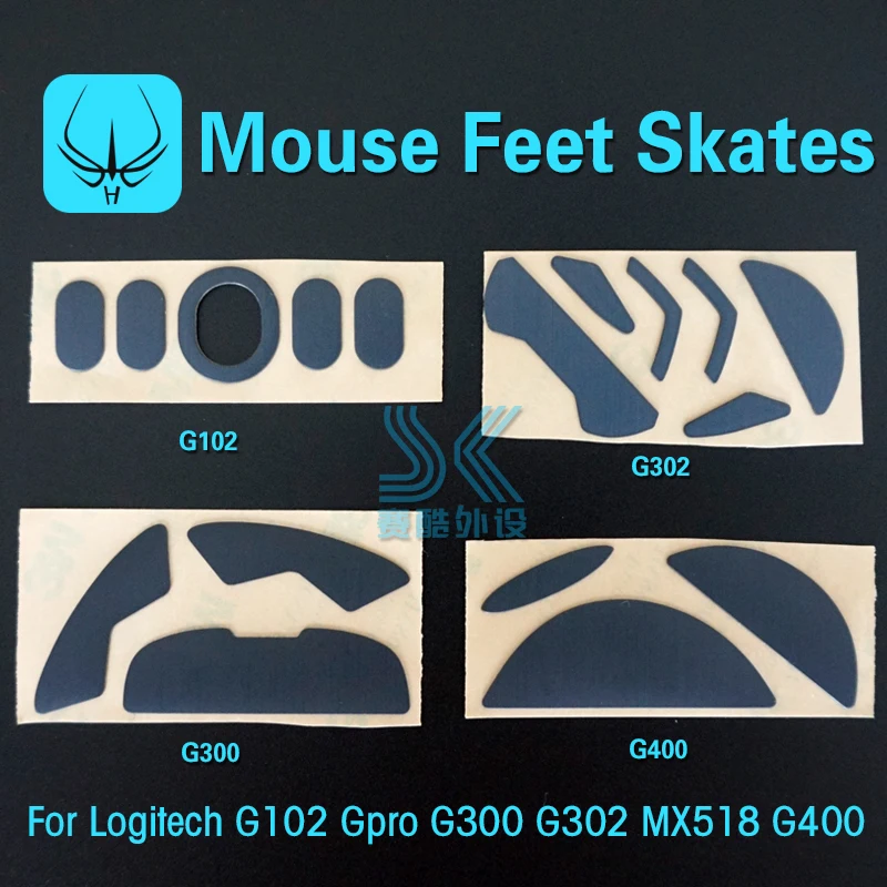 Hotline Games Mouse Feet skates for logitech G102 Gpro G300 G302 G303 MX518 G400 G400S Teflon Smooth foot pad
Hotline Games Mouse Feet skates for logitech G102 Gpro G300 G302 G303 MX518 G400 G400S Teflon Smooth foot pad