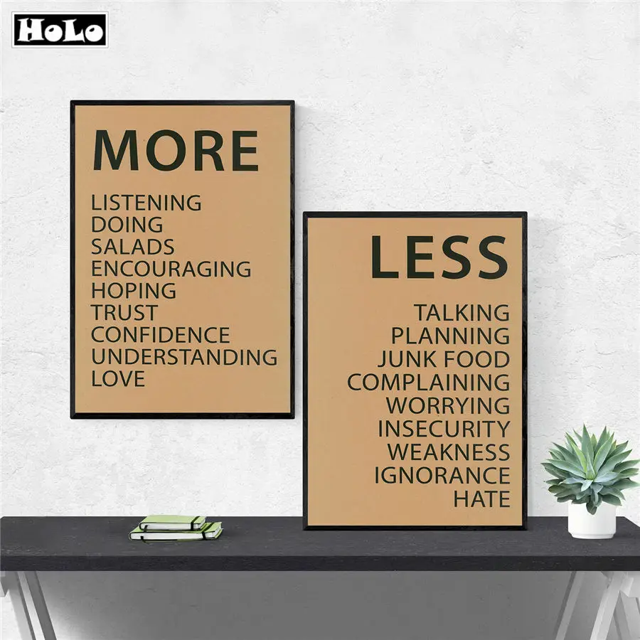 More Less Chart Vintage Poster Retro painting paper print picture Wall Sticker Living Room Cafe Office Decor Home 42x30cm
More Less Chart Vintage Poster Retro painting paper print picture Wall Sticker Living Room Cafe Office Decor Home 42x30cm
