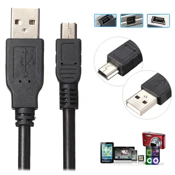 High Quality10FT USB 2.0 Type A to Mini B Male 5 PIN Data Charging Cord for MP3 MP4 GPS Camera Cell Phone
High Quality10FT USB 2.0 Type A to Mini B Male 5 PIN Data Charging Cord for MP3 MP4 GPS Camera Cell Phone