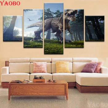 5D DIY diamond embroidery dinosaur forest Landscape full drill diamond painting Cross Stitch Rhinestone mosaic decor 5pcs sets
5D DIY diamond embroidery dinosaur forest Landscape full drill diamond painting Cross Stitch Rhinestone mosaic decor 5pcs sets