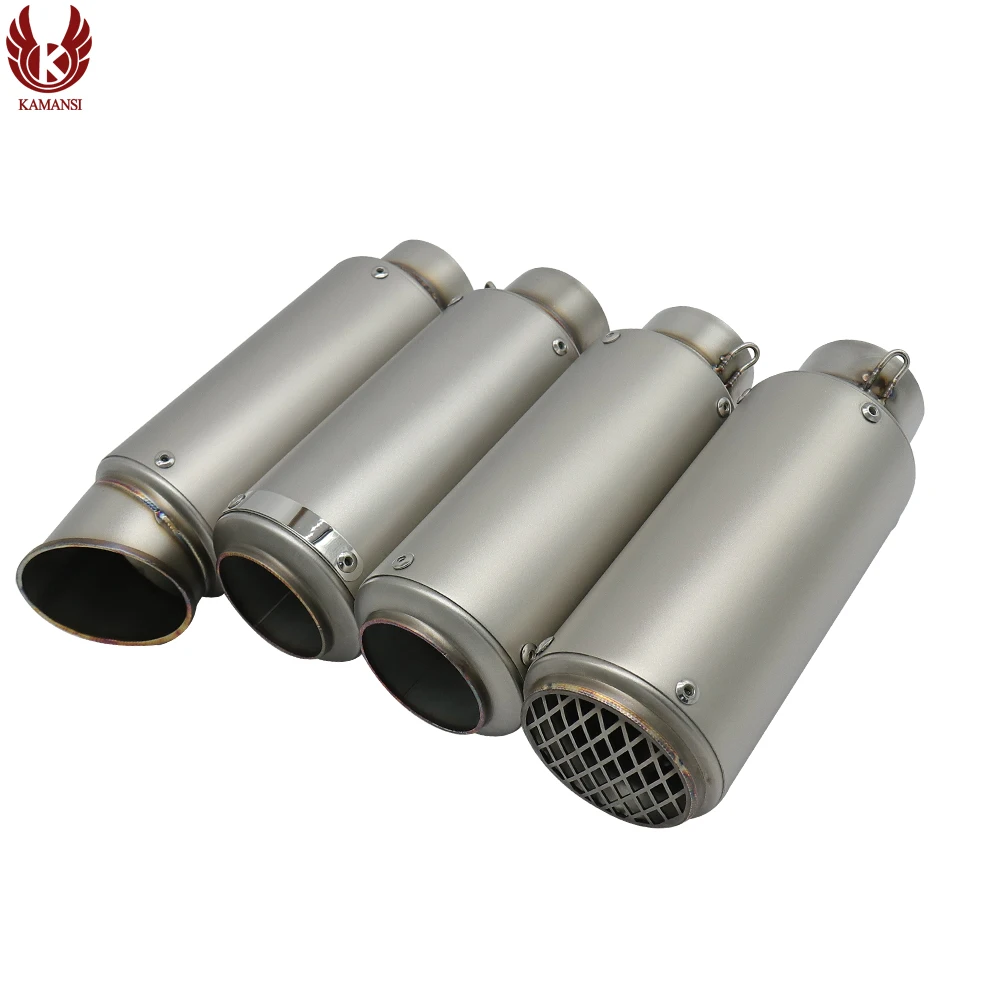 51mm or 60mm Universal Motorcycle SC GP Racing Project Exhaust Muffer pipe Sport Motorbike Stainless steel Round titanium 4type
51mm or 60mm Universal Motorcycle SC GP Racing Project Exhaust Muffer pipe Sport Motorbike Stainless steel Round titanium 4type