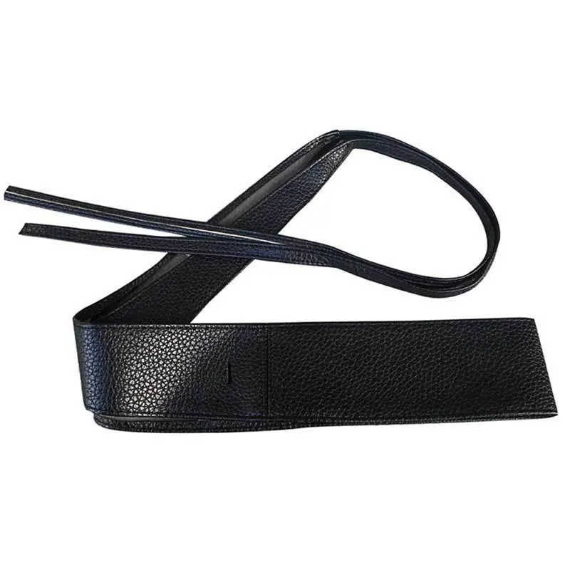 Womens Soft Leather Wide Self Tie Wrap Around Obi Waist Band Boho Dress Belt Ladies Clothing Accessories Belt 6 Colors
Womens Soft Leather Wide Self Tie Wrap Around Obi Waist Band Boho Dress Belt Ladies Clothing Accessories Belt 6 Colors