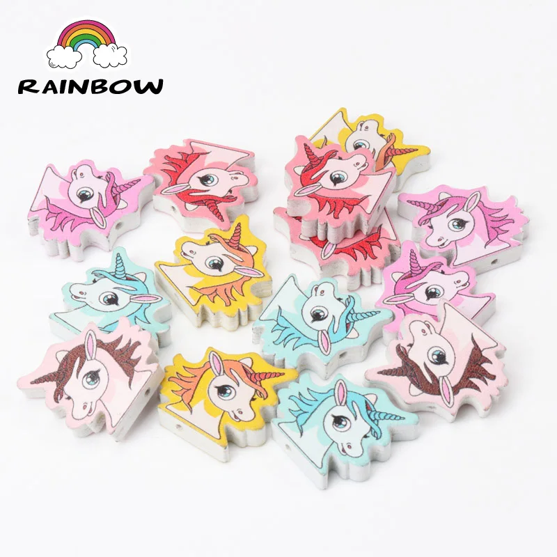 Mix Colors Unicorn Shape Licorne Pattern Wooden Spacer Beads For Jewelry making DIY 20pcs 28x27mm
Mix Colors Unicorn Shape Licorne Pattern Wooden Spacer Beads For Jewelry making DIY 20pcs 28x27mm