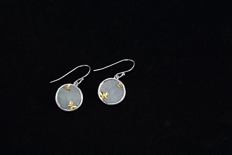 agate silver earrings for girls 8